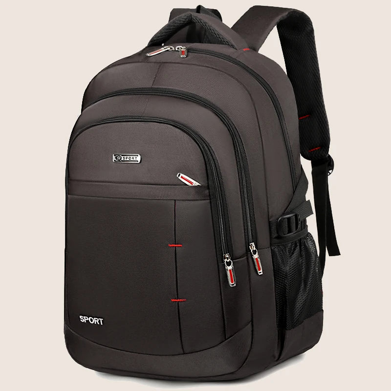 Mochila Unisex Impermeable para Laptop con Múltiples Bolsillos