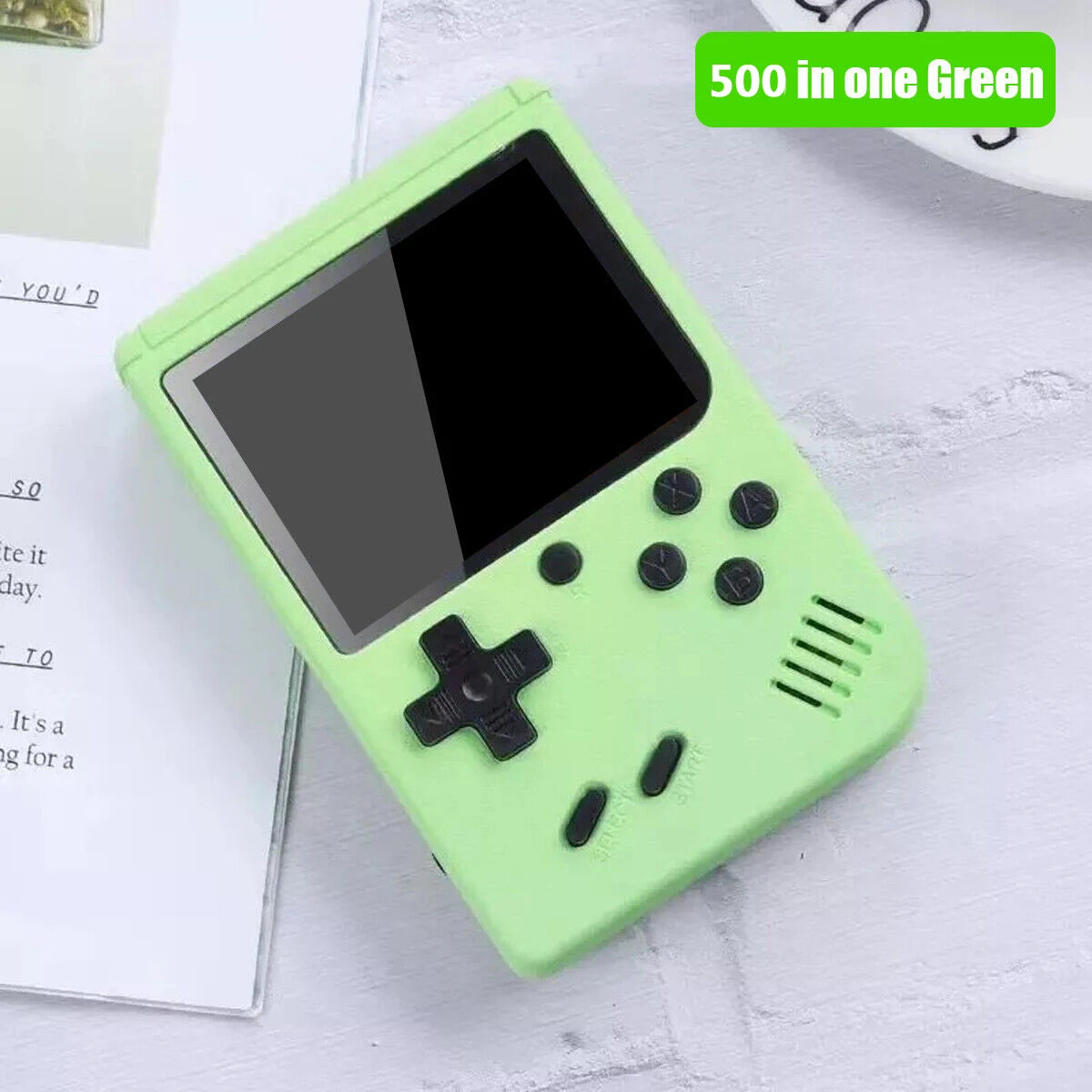 Consola de Juegos Portátil con 500+ Juegos, Emulador Retro, Conecta a TV