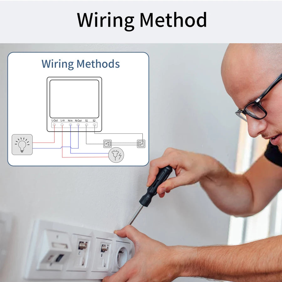 Interruptor Inteligente WiFi Tuya RF 16A Smart Life