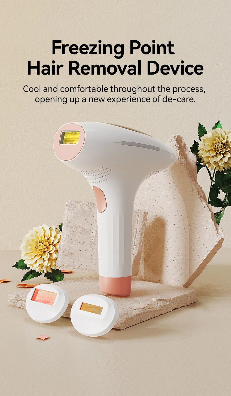 Depiladora IPL 3en1 con Enfriamiento por Hielo