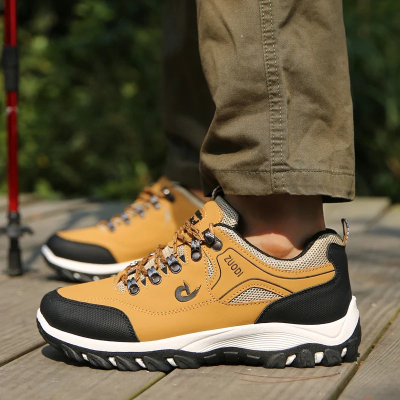 Zapatos de hombre, zapatos informales de cuero para hombre, zapatillas de deporte para primavera, Otoño e Invierno, tenis masculinos, zapatos ligeros para caminar