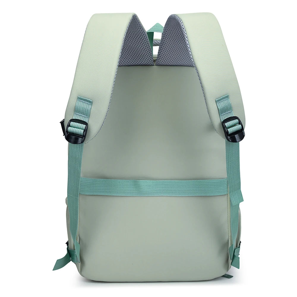 180 °     Mochila de Viaje de Nailon Completamente Abrible, Bolsa para Portátil de Gran Capacidad con Correa para Equipaje, Adecuada para Viajes de Negocios y Desplazamientos Diarios
