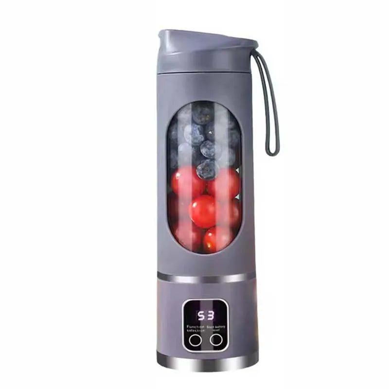 Exprimidor Eléctrico Portátil 450ml Recargable