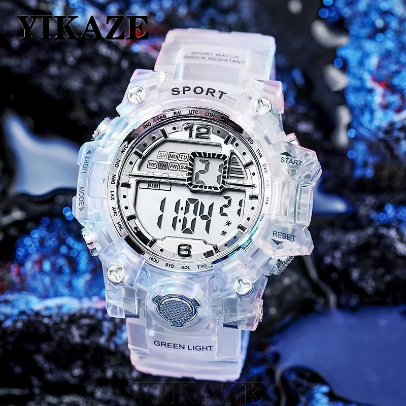 Reloj Digital YIKAZE Deportivo de Lujo para Mujer