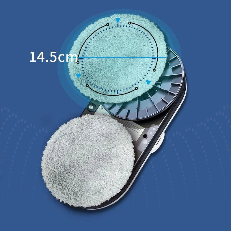 Robot Limpiacristales con Pulverizador de Agua, Control Remoto Inteligente, Robot Eléctrico para Limpiar Vidrios, Aspiradora para el Hogar