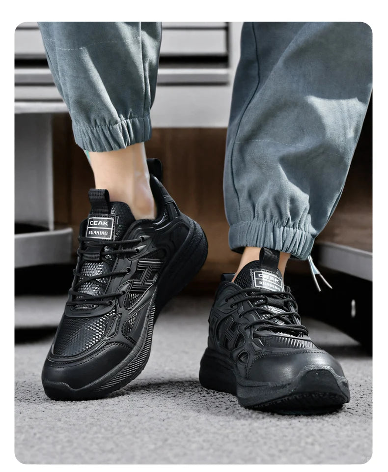 Zapatos de Chef de Hotel para las cuatro estaciones, transpirables, ligeros, antideslizantes, impermeables, a prueba de aceite, zapatos de trabajo de cocina, calzado deportivo informal para exteriores para hombre
