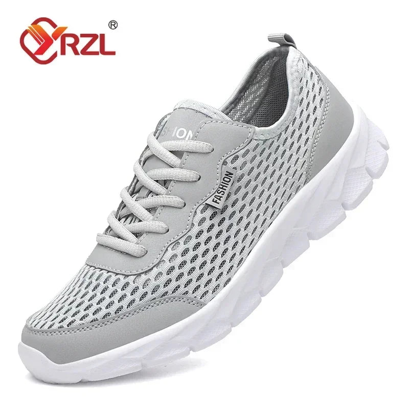 YRZL-Zapatillas deportivas transpirables para hombre, zapatos ligeros, a la moda, de talla grande 38-48