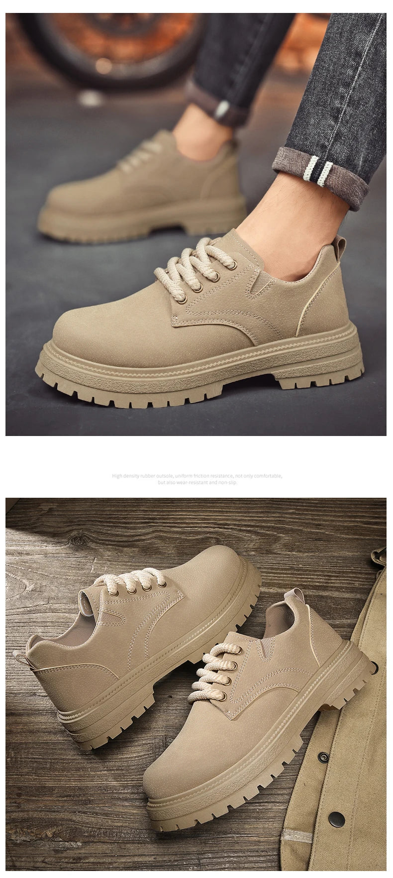 Alta calidad, zapatos informales de cuero para negocios, cómodos zapatos italianos de fondo grueso para hombre, zapatos Oxford antideslizantes para exteriores