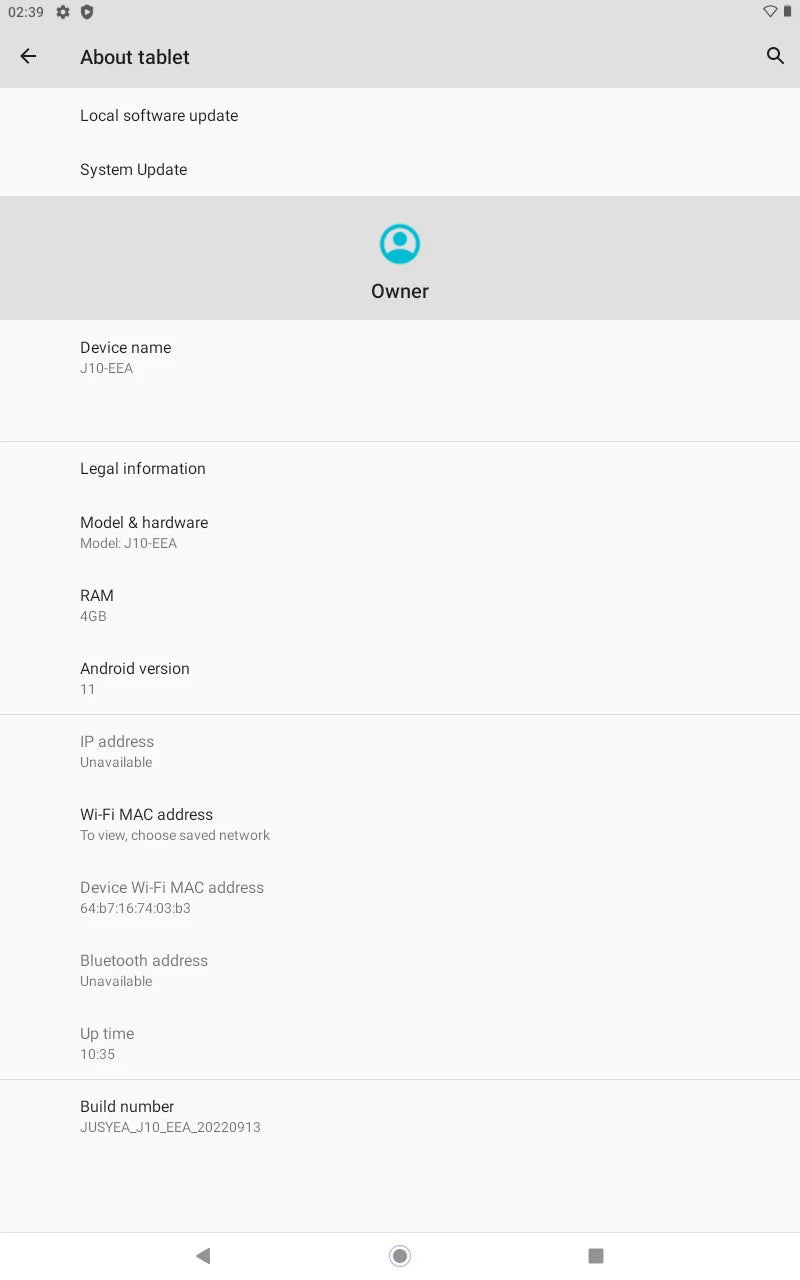 Tablet PC Android 12 de 10.1 Pulgadas, 4GB RAM, 64GB ROM, CPU Octa-Core UNISOC T310, Cámaras Duales, 8000mAh