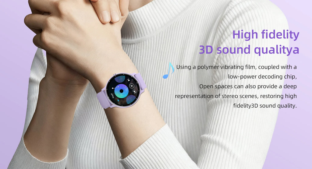 LIGE Reloj Inteligente Táctil IP68 Bluetooth