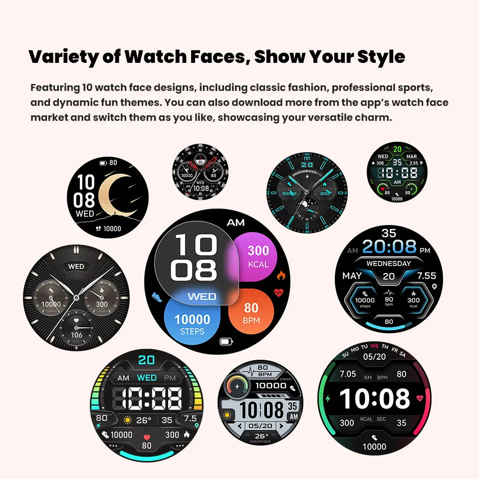 GUHUAVMI TANK X3 Reloj Inteligente Militar AMOLED