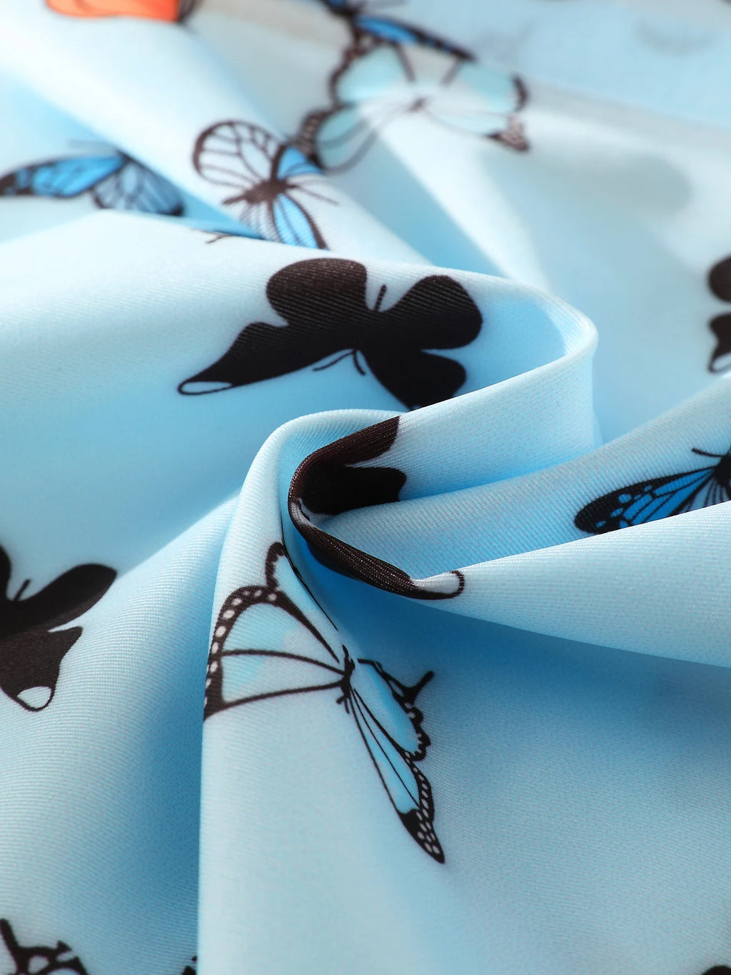 Conjunto de Lencería con Estampado de Mariposas