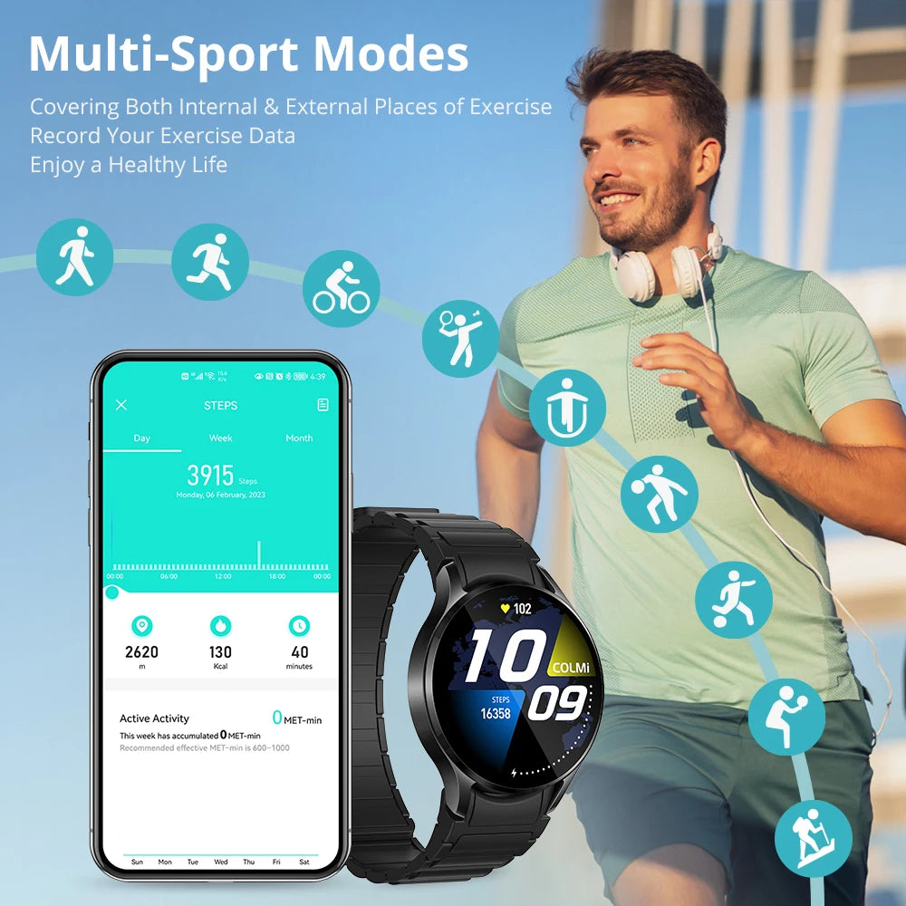 COLMI i28 Ultra AI Smartwatch AMOLED