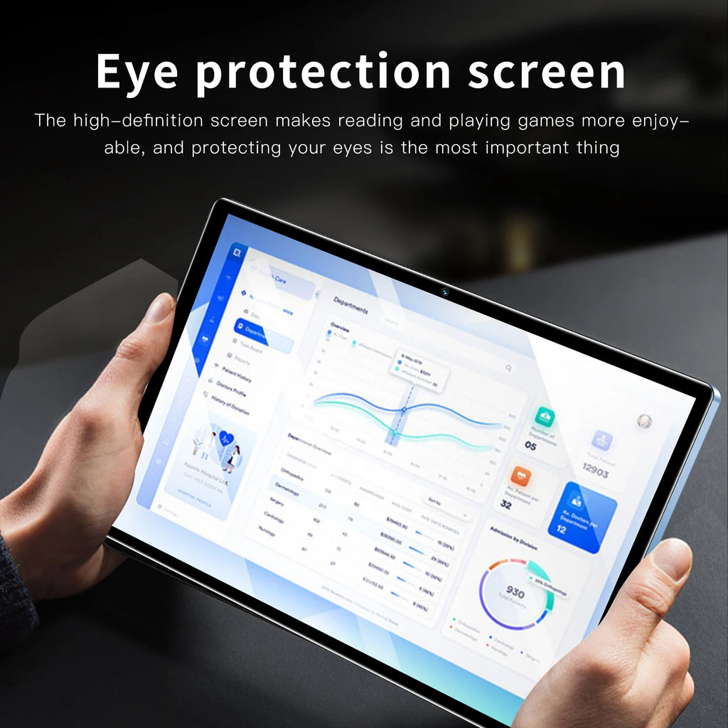 Tablet 16 Pro Max Android 15, 8GB 256GB, Multifuncional HD para Videollamadas y Juegos