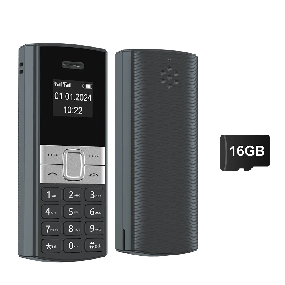 SERVO BM150-teléfono móvil con funciones súper pequeñas, 2 SIM, marcación de velocidad en espera, registro de llamadas automático, lista negra, Mini botón, teléfonos más pequeños