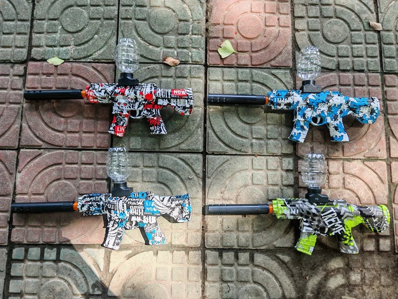 Pistola Eléctrica M416 Recargable para Fiestas al Aire Libre