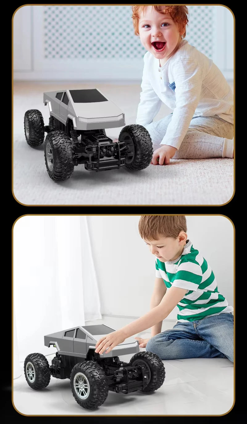 Camión RC Anfibio 4WD 1:16 con Giros 360° y Luces LED
