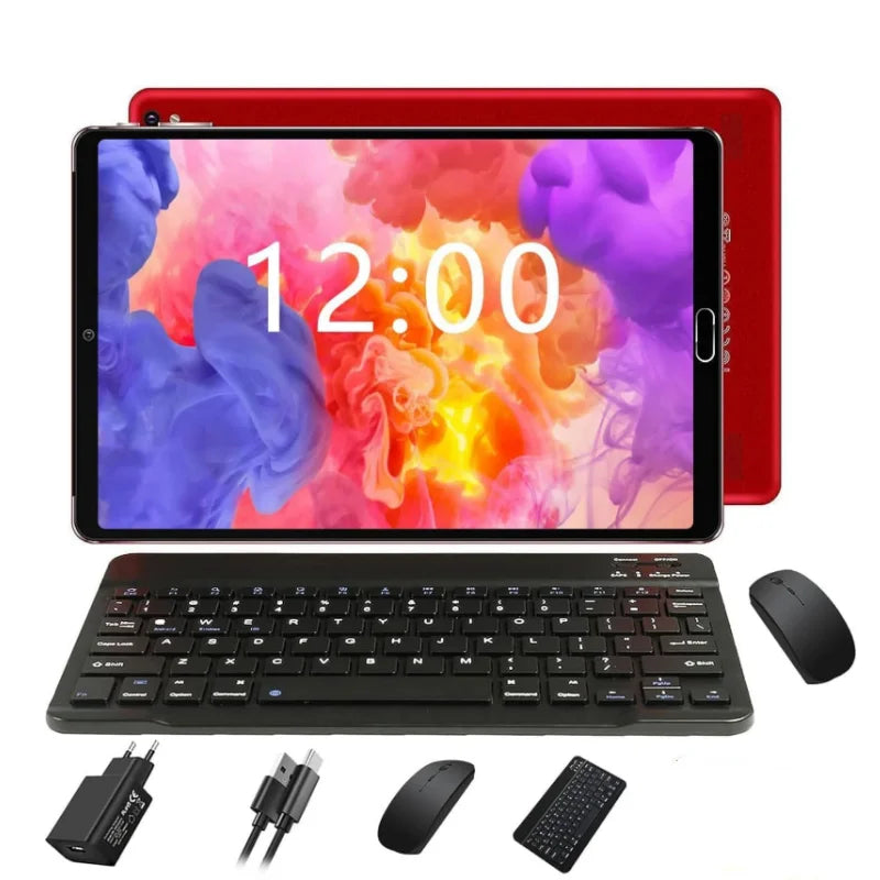 Tablet PC Android 10 G2 de 10.1 pulgadas, 4GB+64GB de almacenamiento, cámaras duales, batería de 6000mAh, CPU Octa-Core MTK6753, 1280 x 800 píxeles