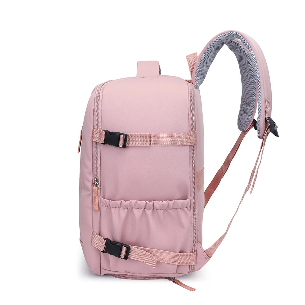 180 °     Mochila Completamente Abierta con Gran Capacidad y Múltiples Bolsillos, Adecuada para Viajes Diarios, Equipaje de Negocios y Bolsa para Computadora