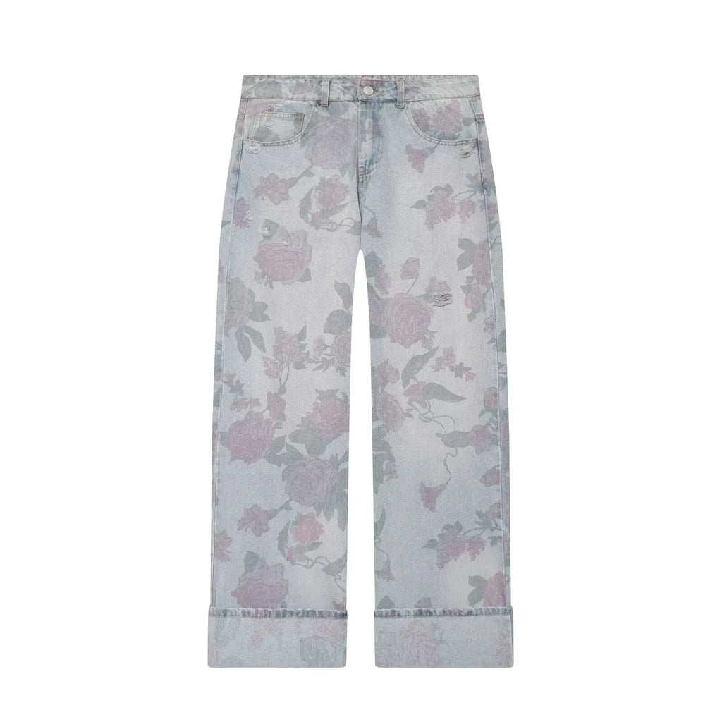 Pantalones Vaqueros Holgados de Cintura Baja