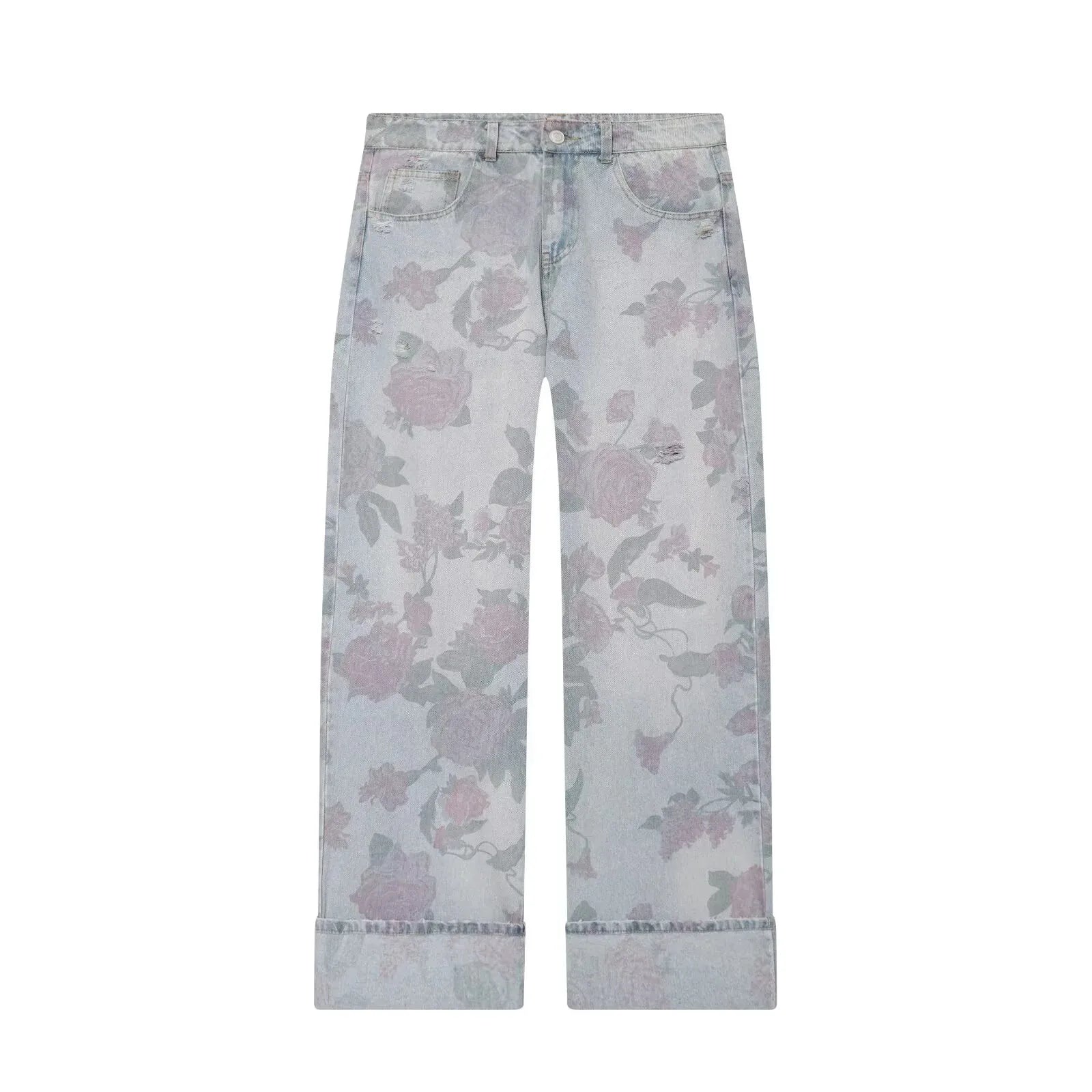 Pantalones Vaqueros Holgados de Cintura Baja