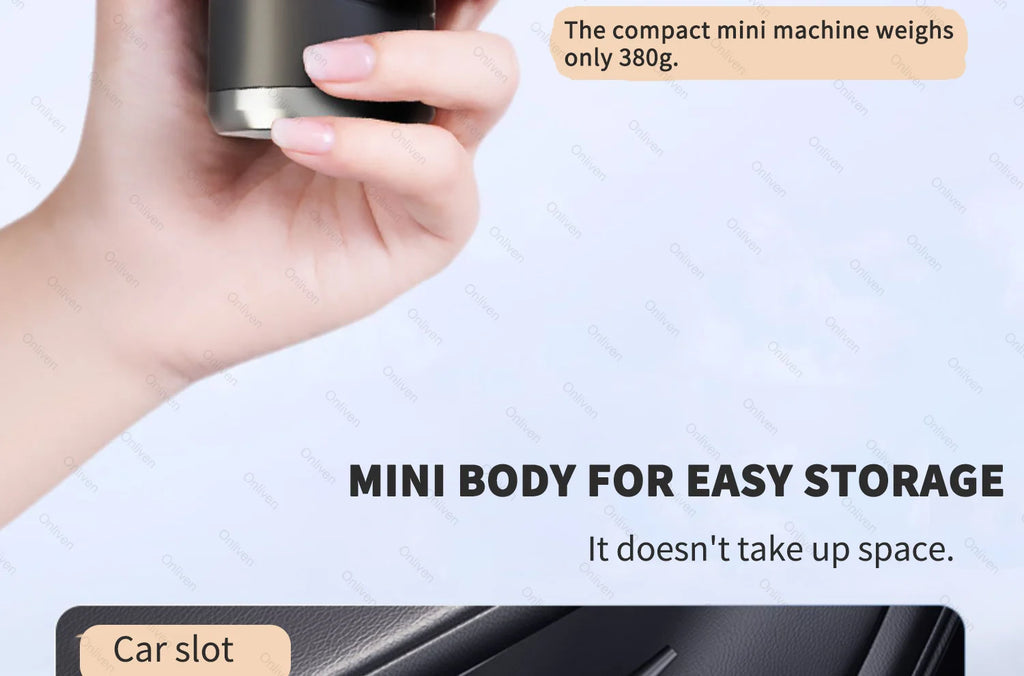 Mini Aspiradora Portátil Inalámbrica de 780000 PA, Soplador y Aspirador de Mano