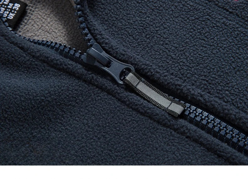 Chaqueta Polar de Invierno para Hombre con Cierre