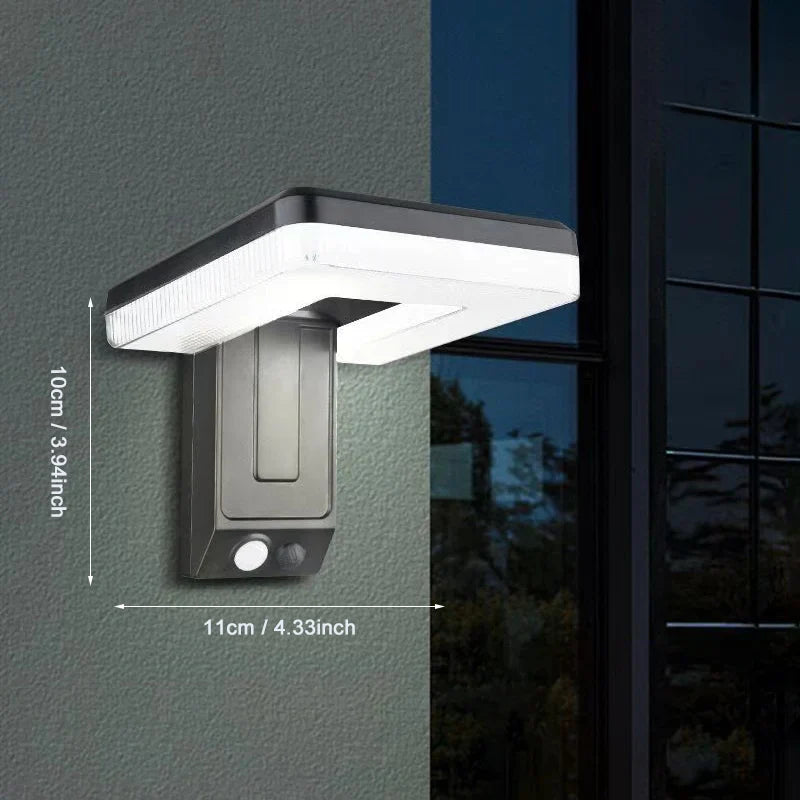 Lámpara Solar de Jardín LED con Sensor de Movimiento