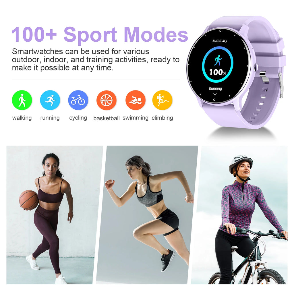 LIGE Reloj Inteligente Táctil IP68 Bluetooth