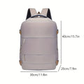 Mochila de Viaje Versátil 180°, Expandible con Compartimento para Laptop