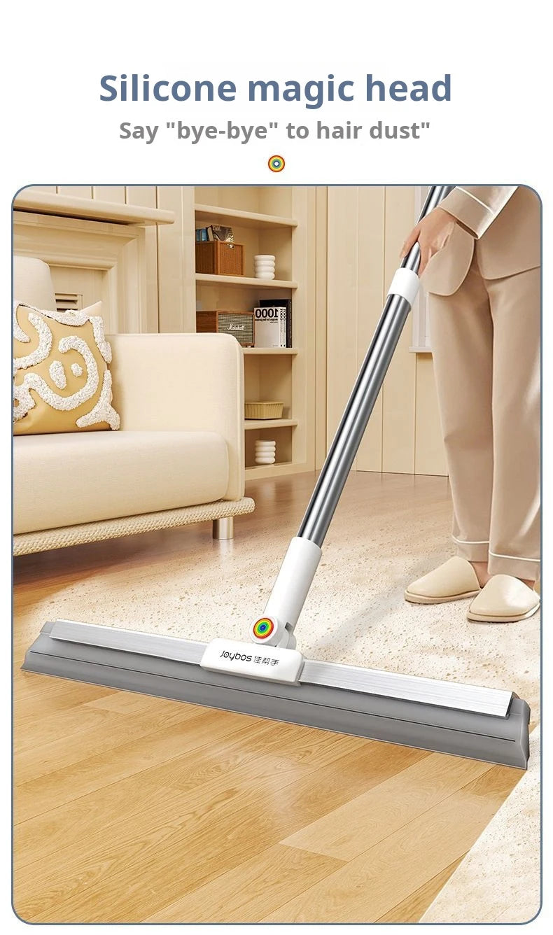 Fregona mágica de silicona Joybos 360°, para pisos y hogar