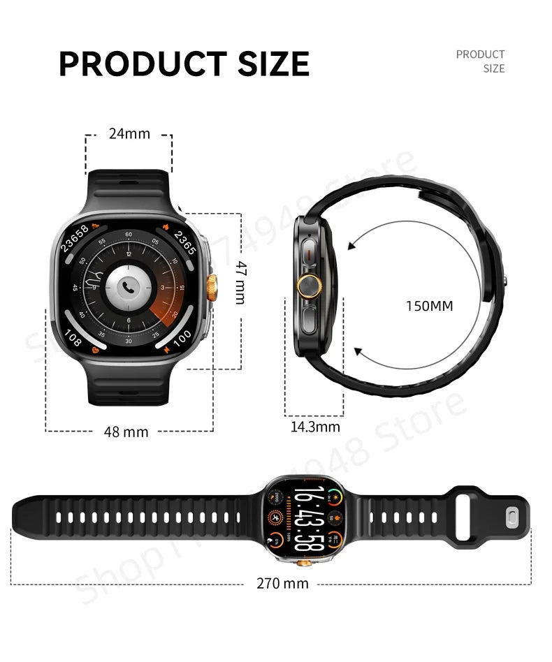 Reloj Inteligente M99 5G AMOLED Cámara GPS