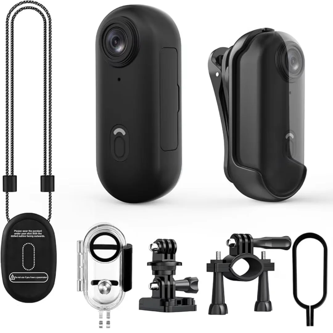 Mini cámara de acción 4K WiFi impermeable con batería de 800 mAh