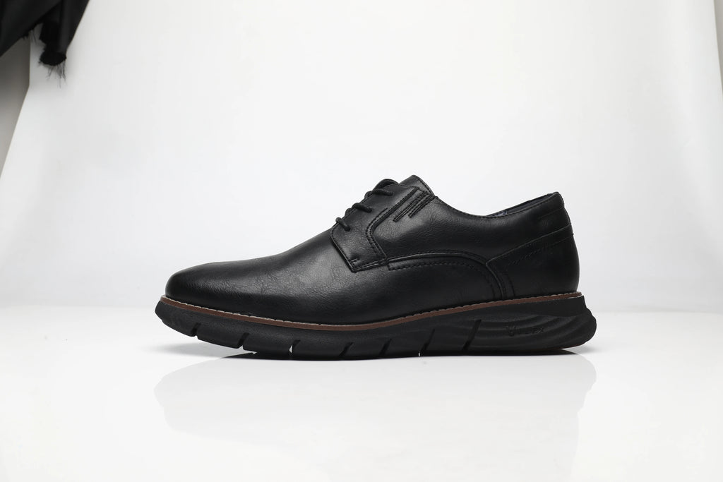 Zapatos Casuales de Cuero para Hombre con Cordones