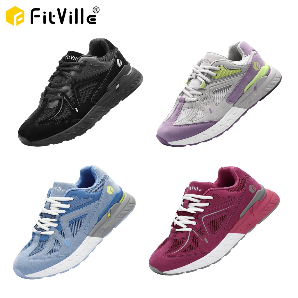 Zapatillas Anchas para Mujer - Soporte para Pie Plano y Fascitis