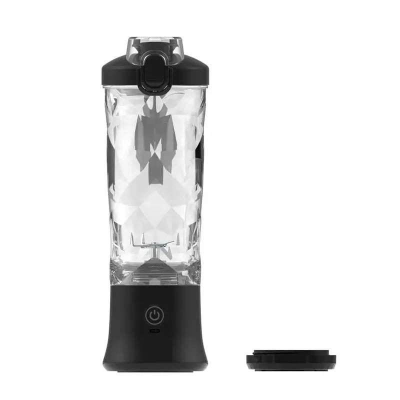 Licuadora Portátil USB con Vaso Mezclador para Batidos y Hielo