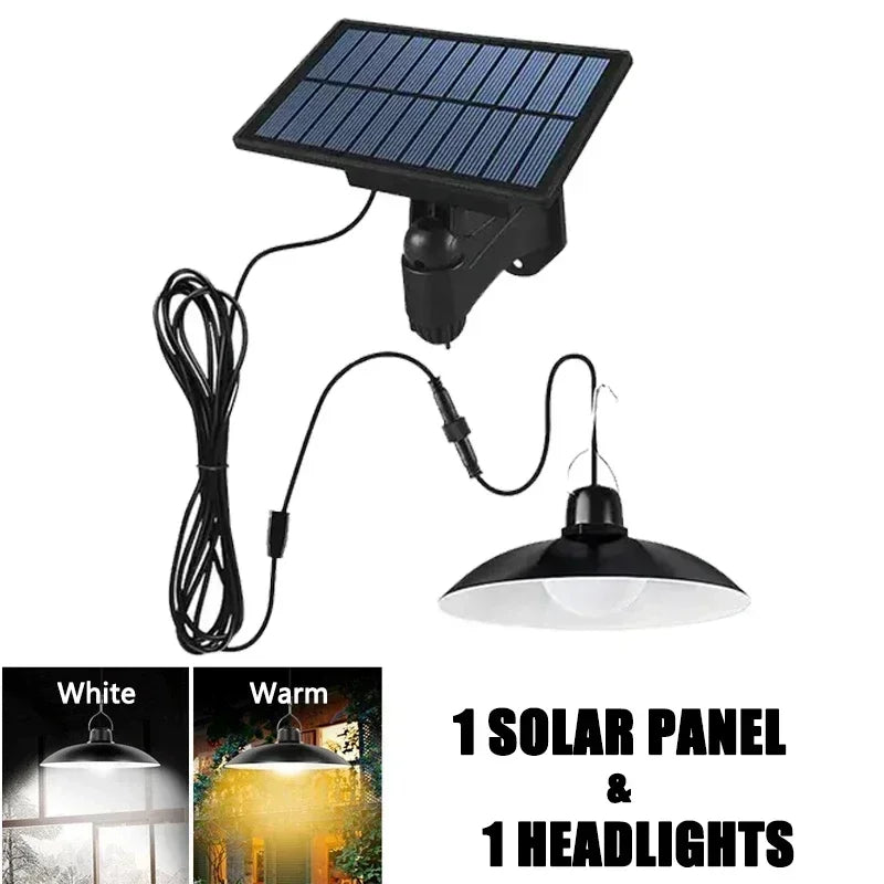 Lámpara Colgante Solar de Araña para Exteriores
