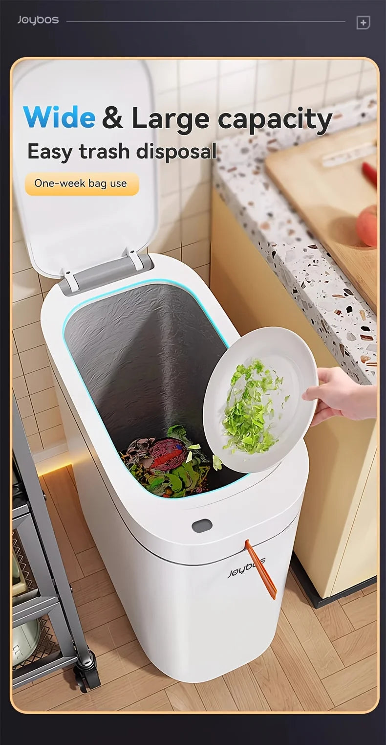 Cesto inteligente con sensor Joybos, adsorción automática de bolsas
