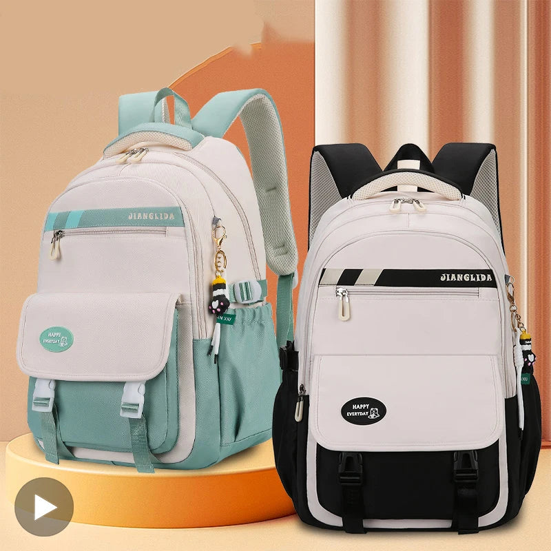 Mochila Escolar para Niños de Primaria y Adolescentes