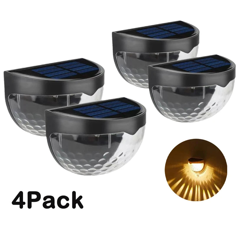 Luces Solares LED de Pared Exterior para Jardín Valla y Escaleras