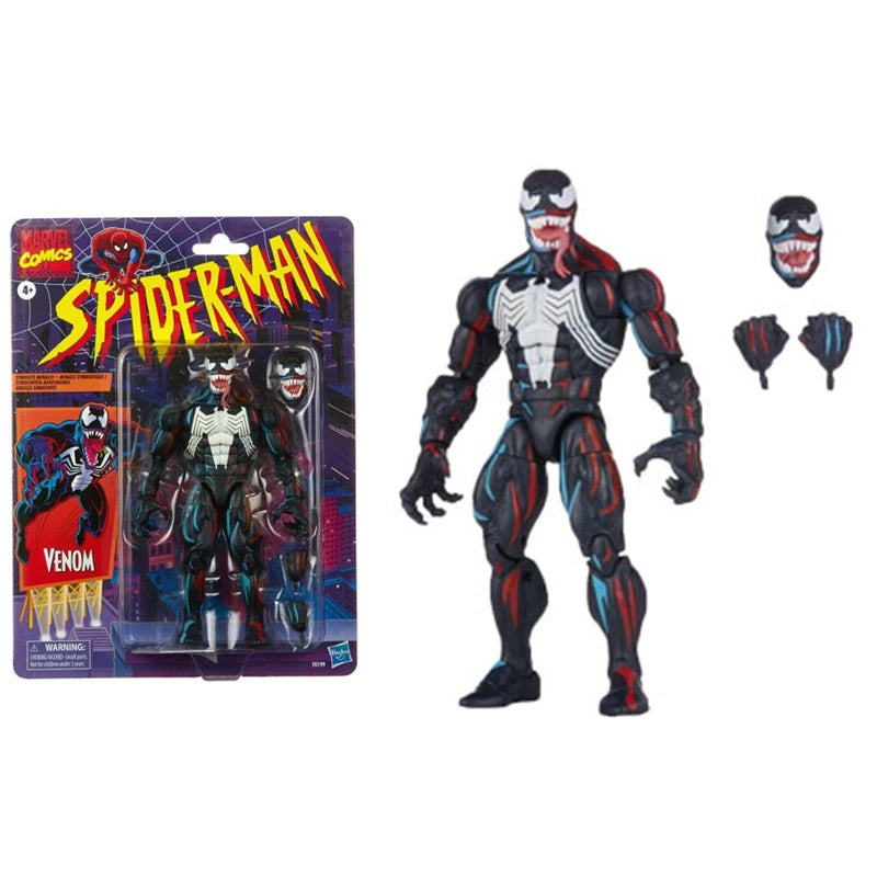 Hasbro Deadpool 80 aniversario limitado Spider Man Venom Kraven 2099 Peter Parker leyenda figura de acción colección de modelos de Anime