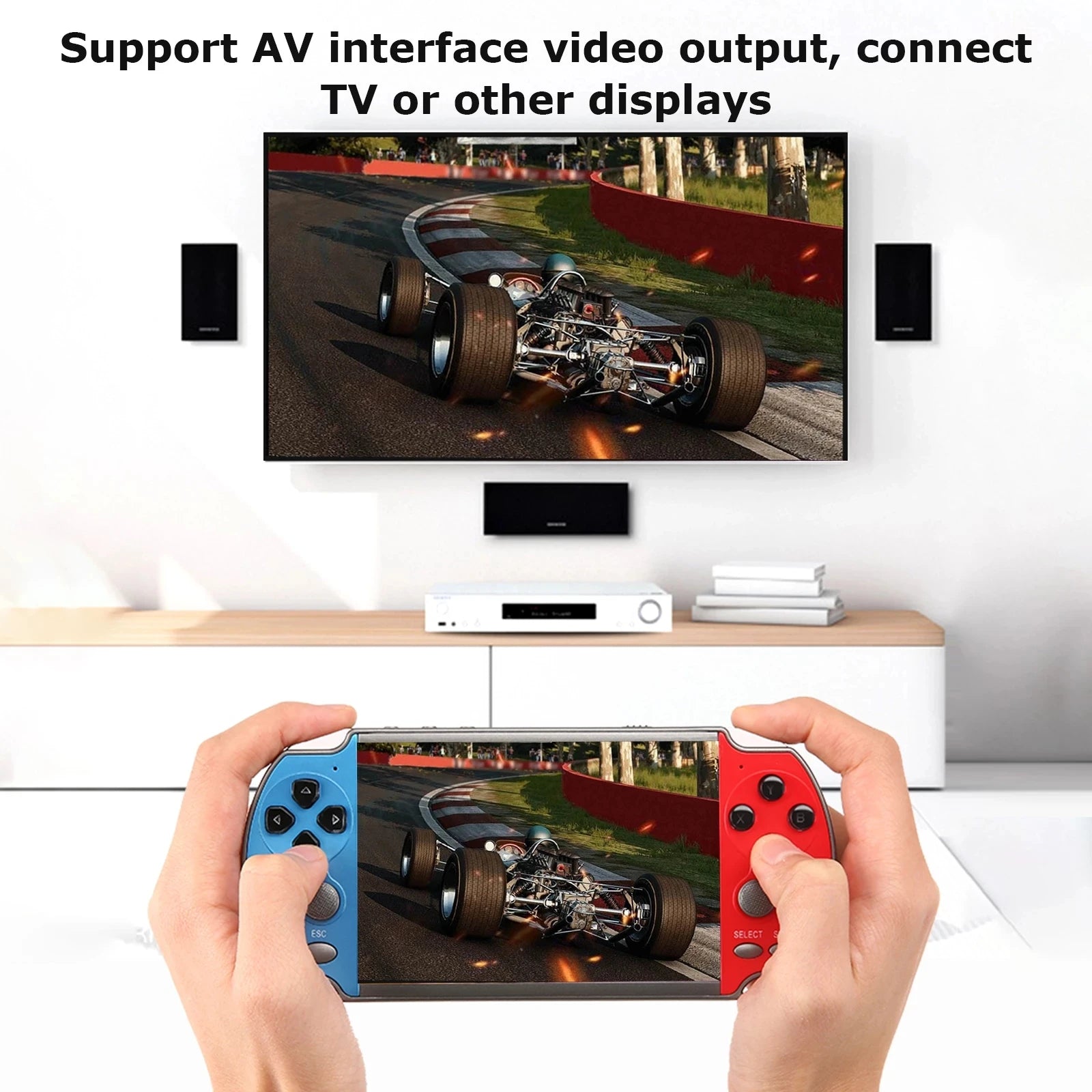 Mini reproductor de consola de juegos de mano para TV, portátil, Retro, máquina Arcade para juegos de niños, emulador de videojuegos, caja de retrojuegos
