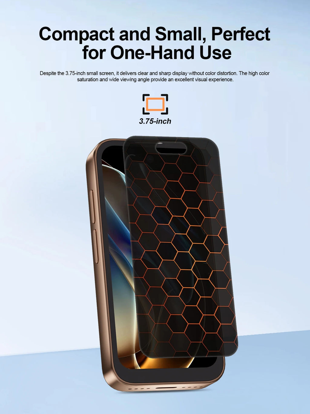 Mini Smartphone SERVO 17 PRO MAX con Pantalla Completa de 3.75'', 3G WCDMA, Doble SIM, GPS, Desbloqueo Facial, Android, Teléfono Móvil Inteligente Pequeño