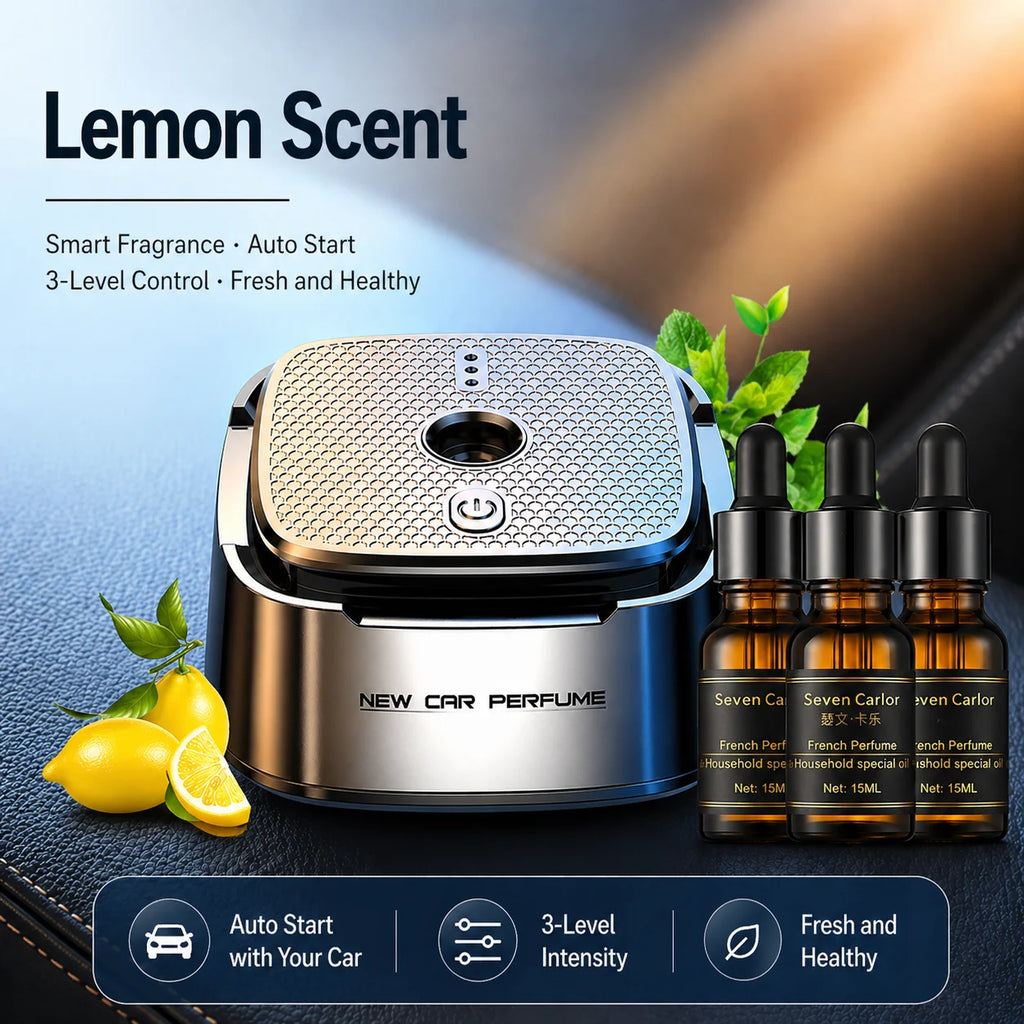 Ambientador Inteligente para Auto, Fragancia Ligera y Duradera, Spray para Auto, Fragancia para Interiores de Auto para Hombre, Artículo Decorativo, Difusor de Fragancia