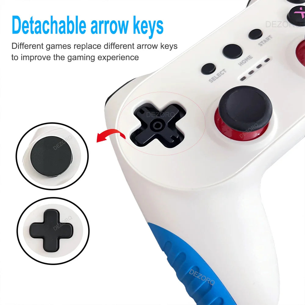 Consola de juegos Retro X10 Pro, videojuegos clásicos con 50 emuladores, 50000 juegos, consola de juegos de TV S905x3