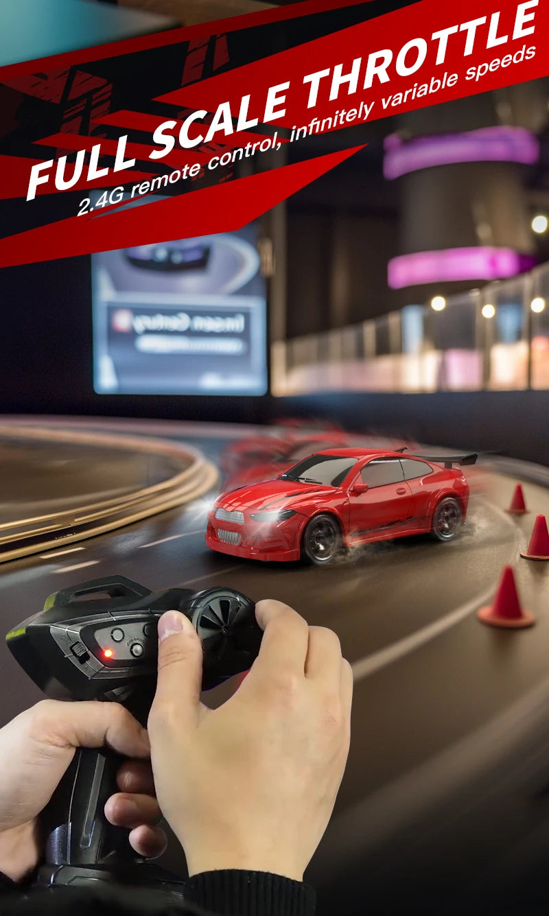 Auto de Drift RC 1:64 y 1:43 Control Remoto para Niños