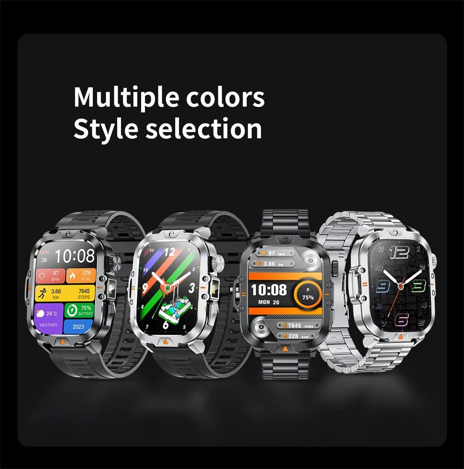 Reloj Inteligente LIGE Bluetooth Deportivo Resistente Agua