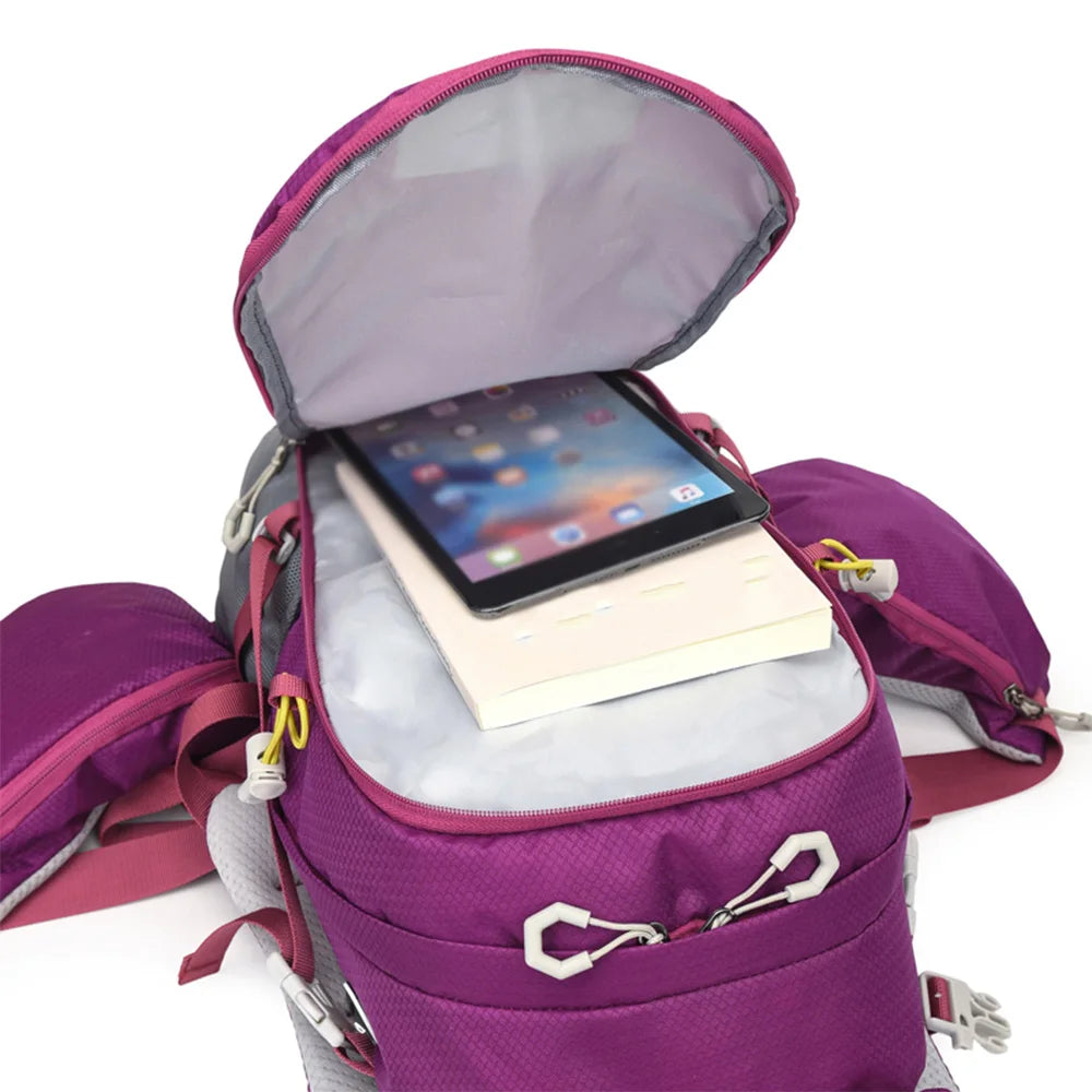 Mochila Multifuncional para Senderismo al Aire Libre, Ligera y Transpirable, Apta para Montañismo, Camping y Uso Diario
