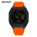 Reloj Digital SANDA 6272 para Estudiantes, Luminoso y Resistente al Agua