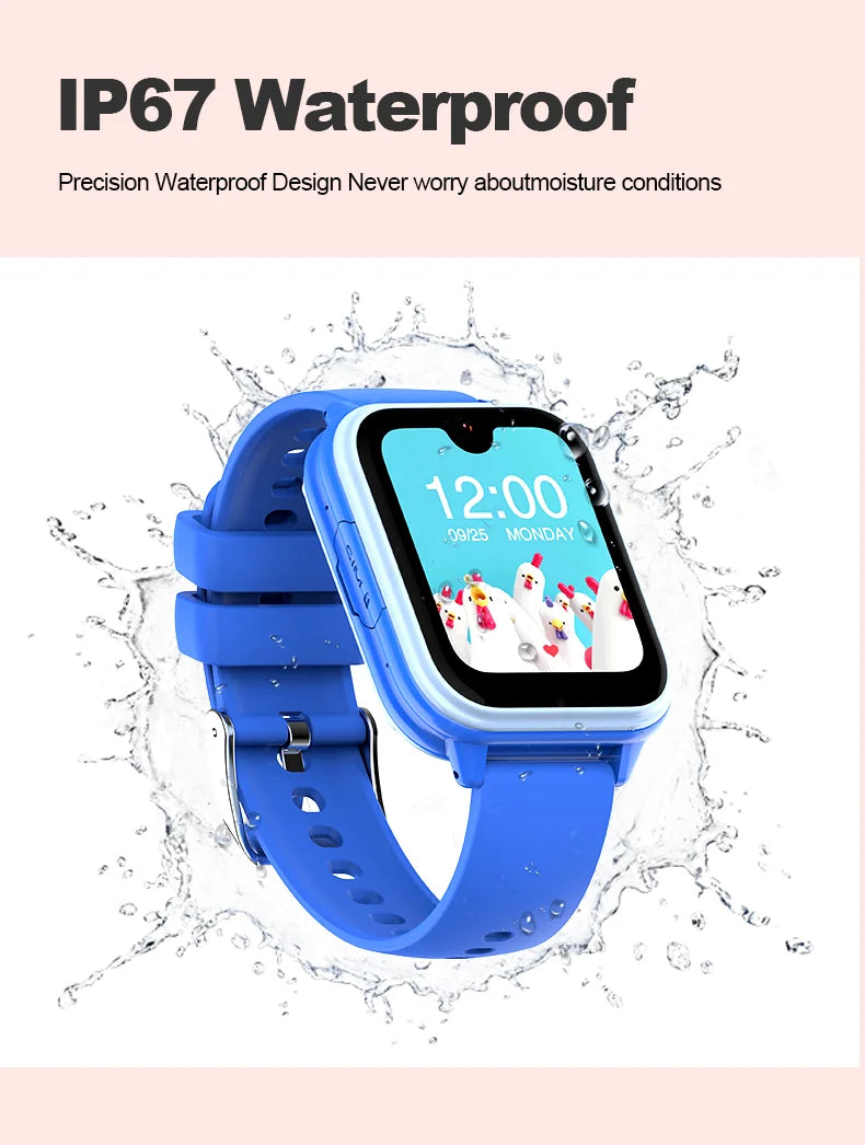 Reloj Inteligente 4G para Niños KT33 con GPS, WiFi y Videollamada